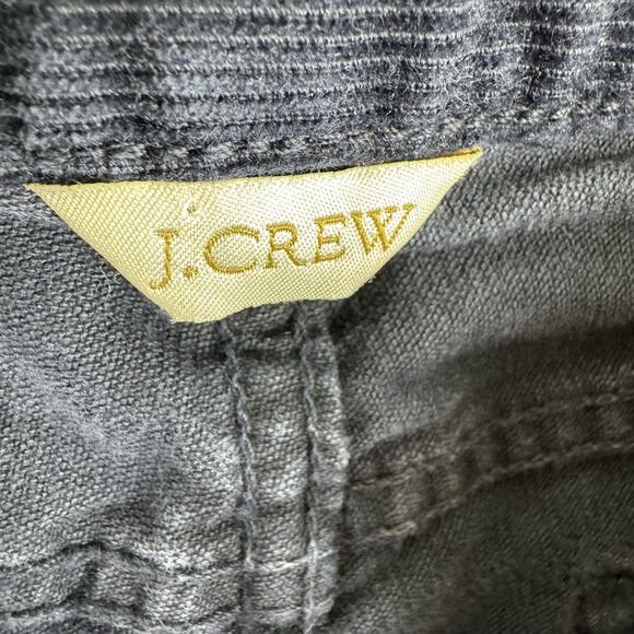 J. Crew Dark Navy Blue Straight Leg‎ City Fit Mid Rise Corduroy Pants Size 29R - Picture 5 of 7
